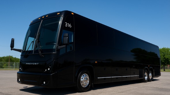 Exterior of Thousand Oaks Party Bus Company's 40 Passenger Party Bus in Thousand Oaks