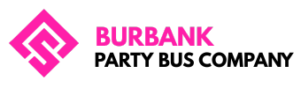 burbank party bus company logo