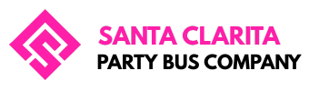 santa clarita party bus company logo