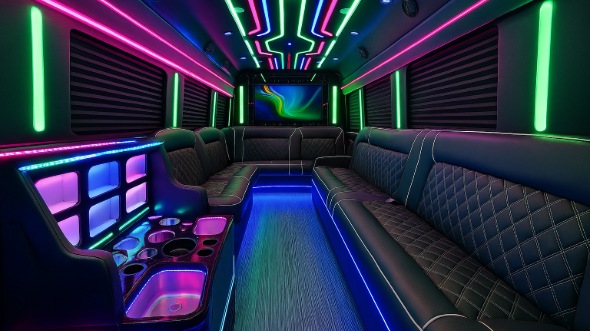 santa maria 20 passenger party bus rental