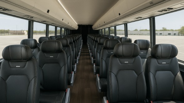 santa maria 25 passenger minibus interior