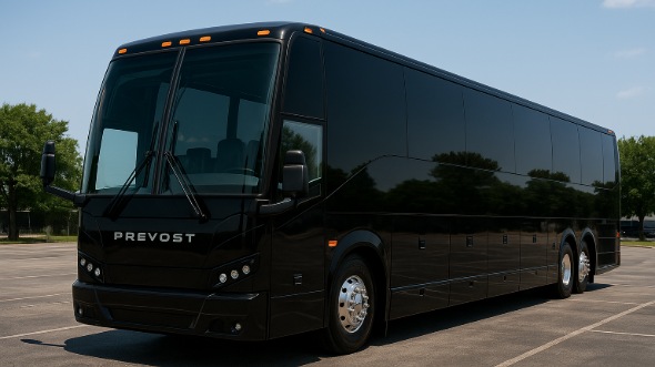 santa maria employee shuttle charter bus rental