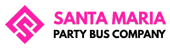 santa maria party bus company logo