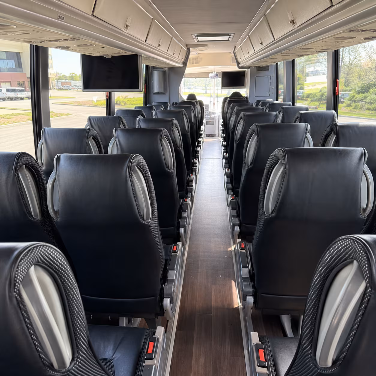 40-56 Passenger Charter Bus Inside