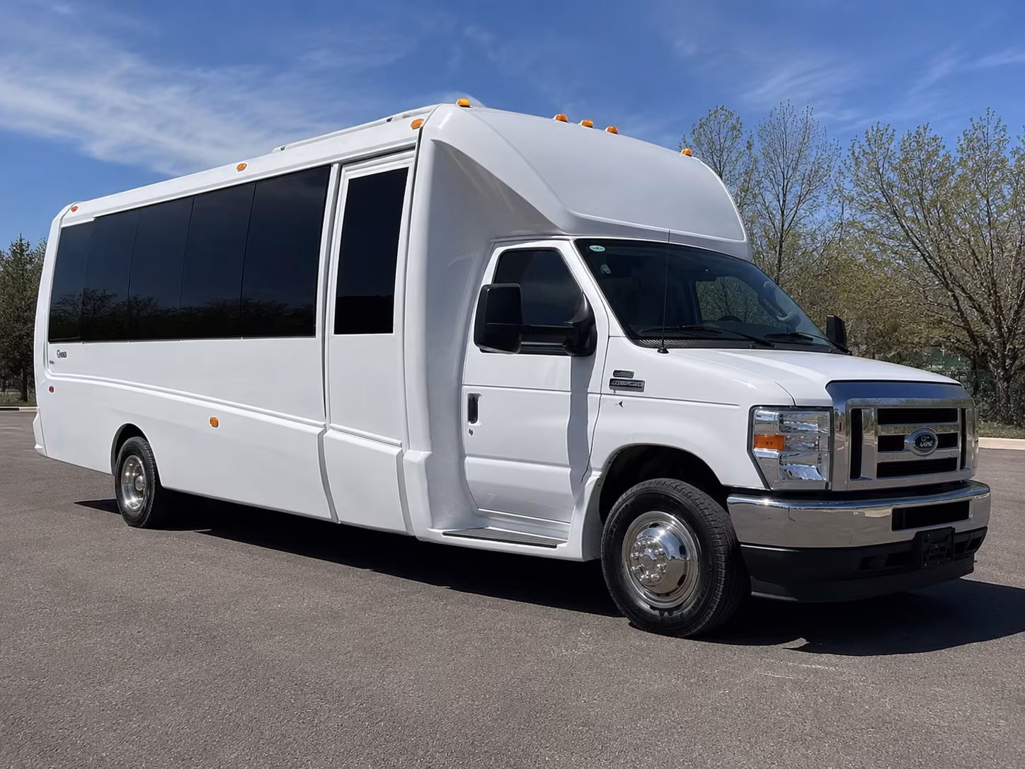 Passenger seating aboard a party bus rental serving Santa Maria