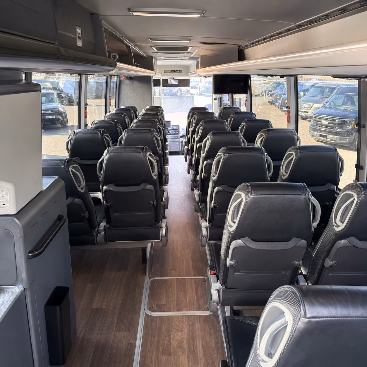 Santa Maria Corporate Transportation party bus exterior