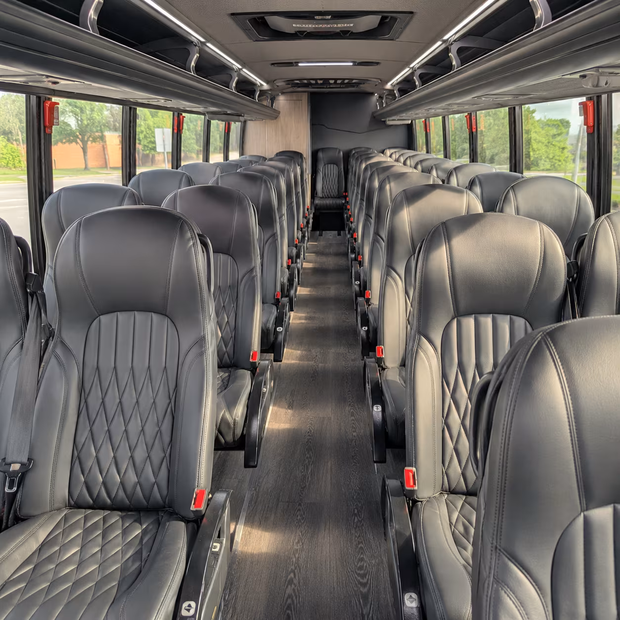 Santa Maria Corporate Transportation party bus exterior