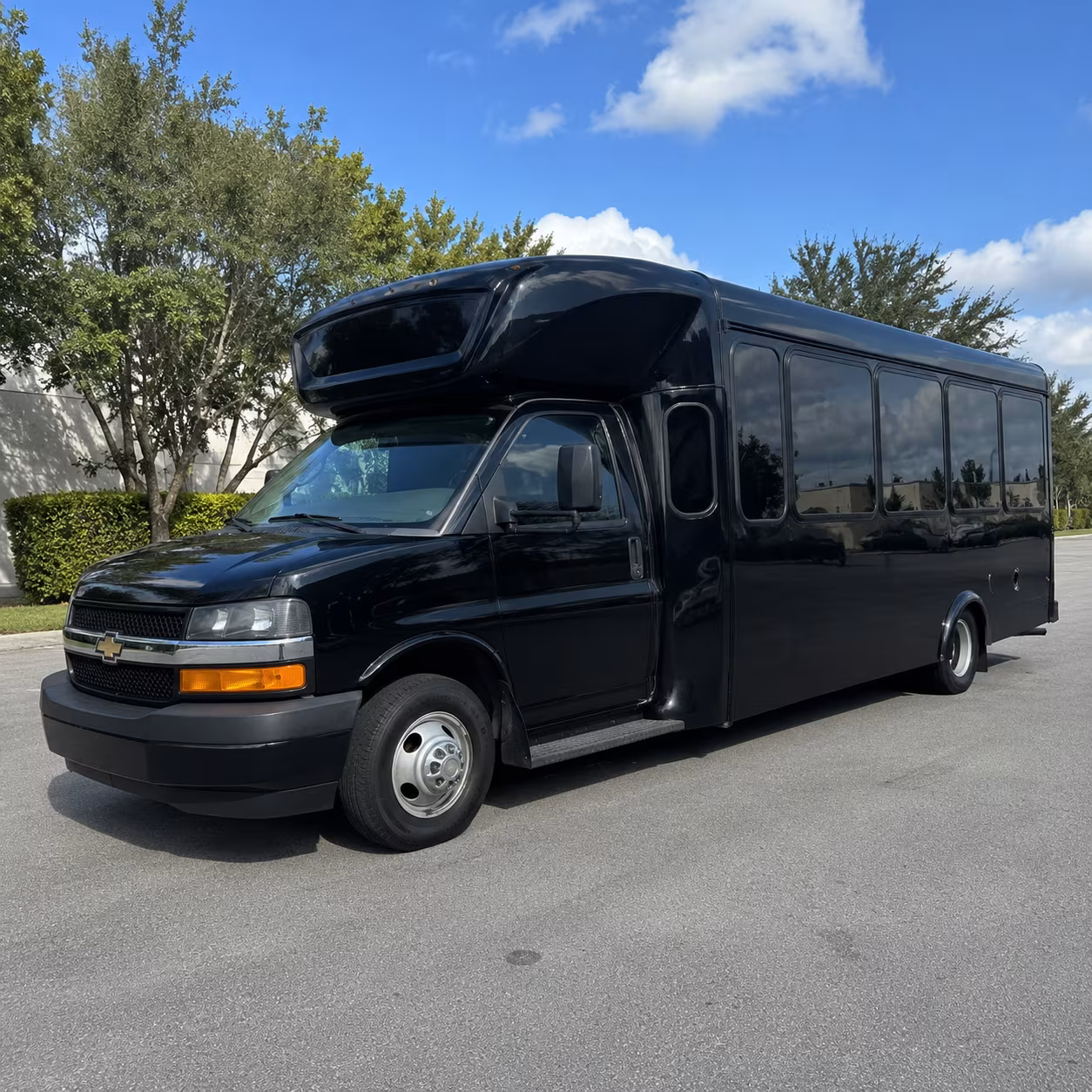 Santa Maria Private Event Transportation party bus interior